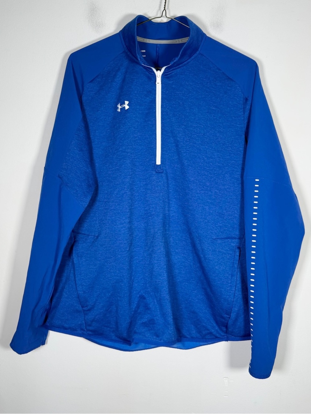 Under Armour Women’s Size 2XL Blue ColdGear Qualifier Hybrid 1/2 Zip Pullover